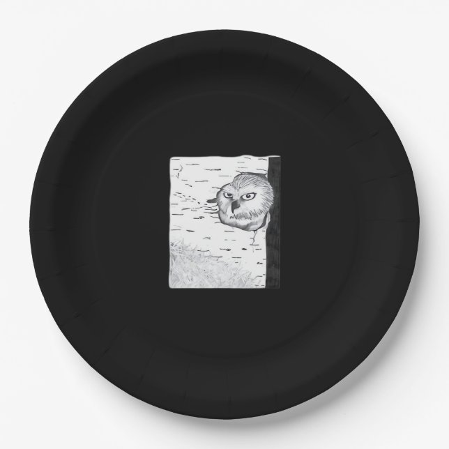 Prato De Papel Peekaboo Cute Basic (Frente)