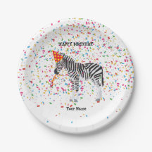 Peixe-zebra - Animais na Festa de aniversário
