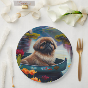 Prato De Papel Pekingese em um remo: uma aventura cética