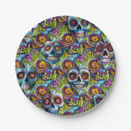 Prato De Papel Peles de Açúcar