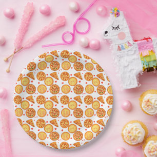 Prato De Papel Peperroni, Queijo E Margherita Pizza