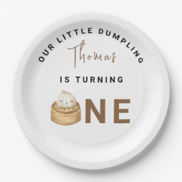 Prato De Papel Pequena Festa de aniversário chinesa de empacotame