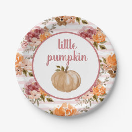 Prato De Papel Pequena Pumpkin Planta Blush Pequeno Pumpkin Bebê 
