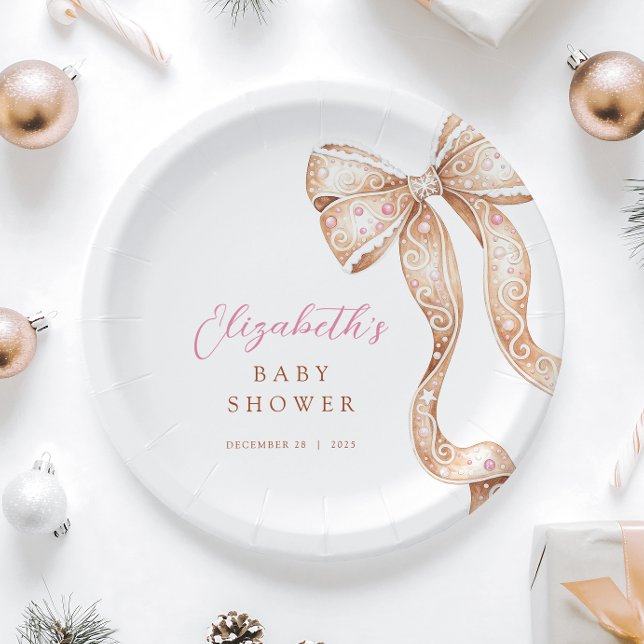 Prato De Papel Pequeno Chá de fraldas de Arco (Criador carregado)