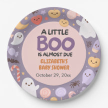 Pequeno chá de fraldas de Boo Halloween