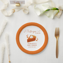 Prato De Papel Pequeno Chá de fraldas De Pizza De Pizza