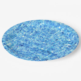 Prato De Papel Pequenos entalhes em desenho como à caneta