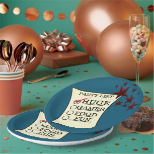 Prato De Papel Personalização da Celebração do Partido Trump 