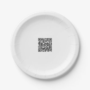 Prato de Papel Personalizado de 7 Polegadas com De