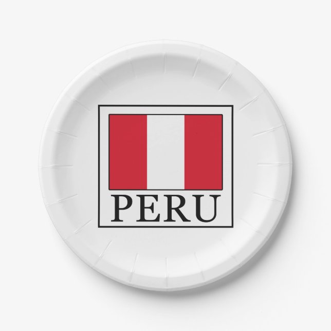 Prato De Papel Peru (Frente)