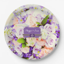 Pêssego Chic e Casamento de Rosa Purple