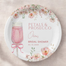 Pétalas de Arco-Íris e Brindes de Prosecco Rosa Ch