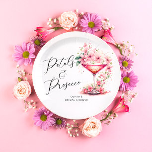 Prato De Papel Pétalas e placas de papel para Chá de panela Prose