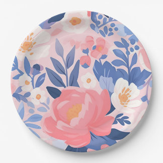 Prato de papel Petals & Picnic Collection