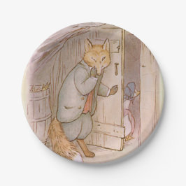Prato De Papel Peter Rabbit Jemina Puddle Paper Plates