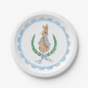 Prato De Papel Peter Rabbit Paper Party Plates