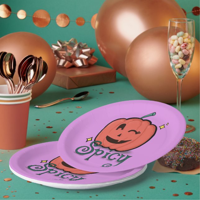 Prato De Papel Picante de abóbora (Múltiplo)