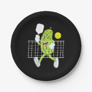 Prato De Papel Pickleball - Pickleball Engraçado