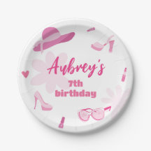 Pink Malibu Venha Besties Festa de aniversário Qua