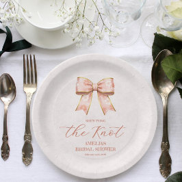 Prato De Papel Pink Sakura Ribbon – Japanese-Inspired