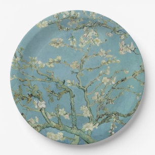 Prato De Papel Pintura de Almond Blossoms por Van Gogh