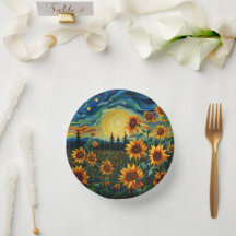 Pintura de Girassóis de Van Gogh