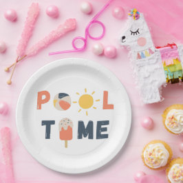 Prato De Papel piscina. Placas e suprimentos de terceiros