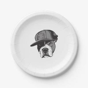 Prato De Papel Pitbull Gangster