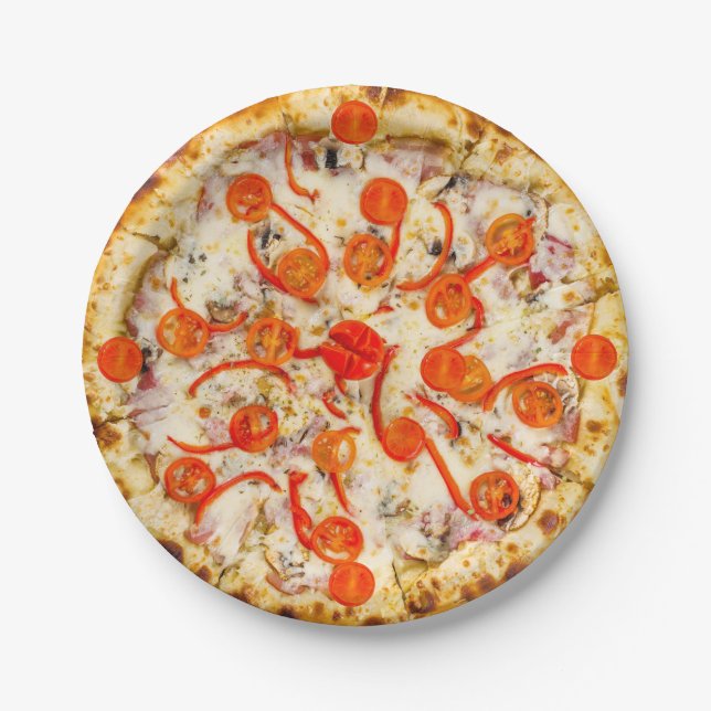Prato De Papel Pizza (Frente)
