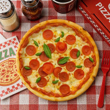 Pizza de Pepperoni Realista