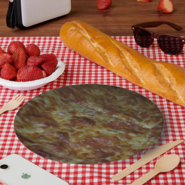 Prato De Papel Pizza de queijo (Piquenique)