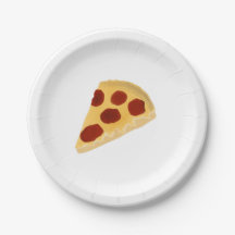 Pizza em papel