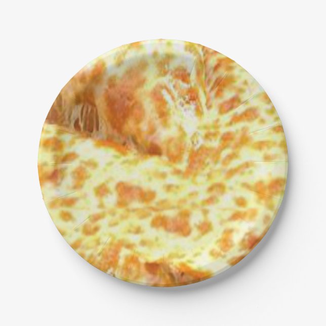 Prato De Papel Pizza em placas de papel (Frente)
