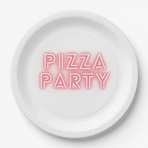 Prato De Papel Pizza Party