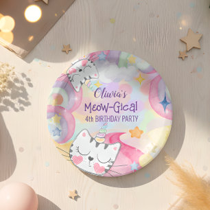 Prato De Papel Placa de aniversário de milho-doce