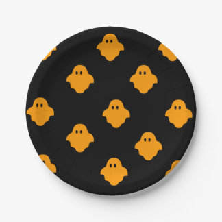 Prato De Papel Placa de Boo (Laranja)