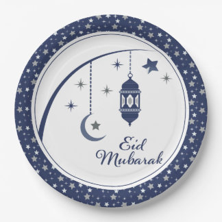 Prato De Papel Placa de celebração do Eid