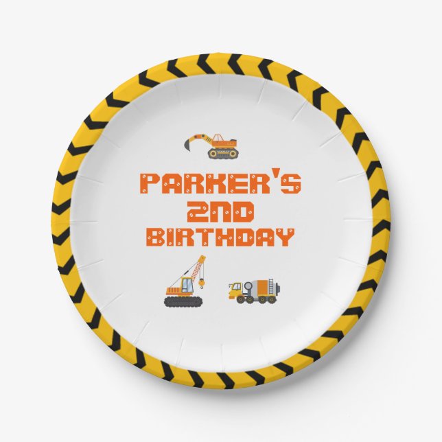 Prato De Papel Placa de papel (Frente)