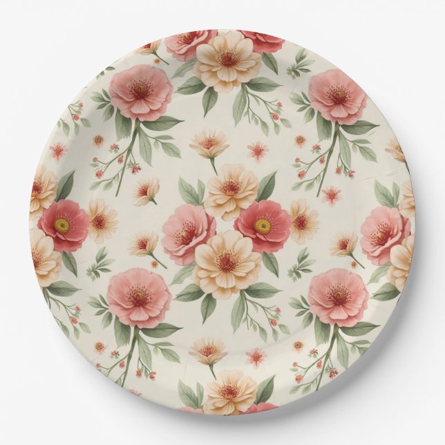 Prato De Papel Placa de papel (Frente)