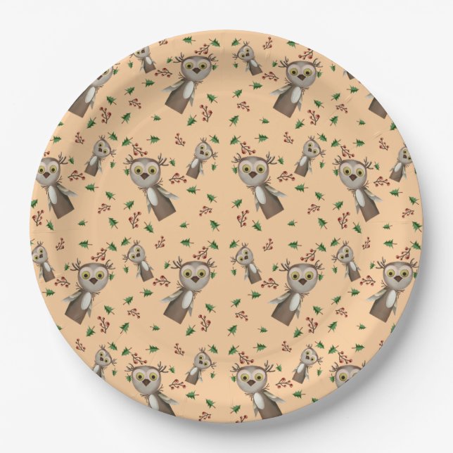 Prato De Papel Placa de papel (Frente)