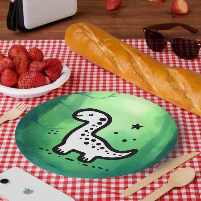 Prato De Papel Placa de papel (Piquenique)