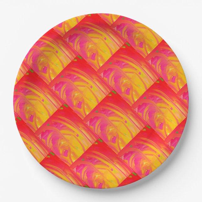 Prato De Papel Placa de papel (Frente)