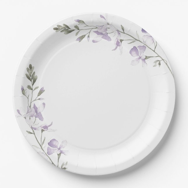 Prato De Papel Placa de papel (Frente)