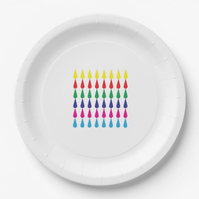 Prato De Papel Placa de papel (Frente)