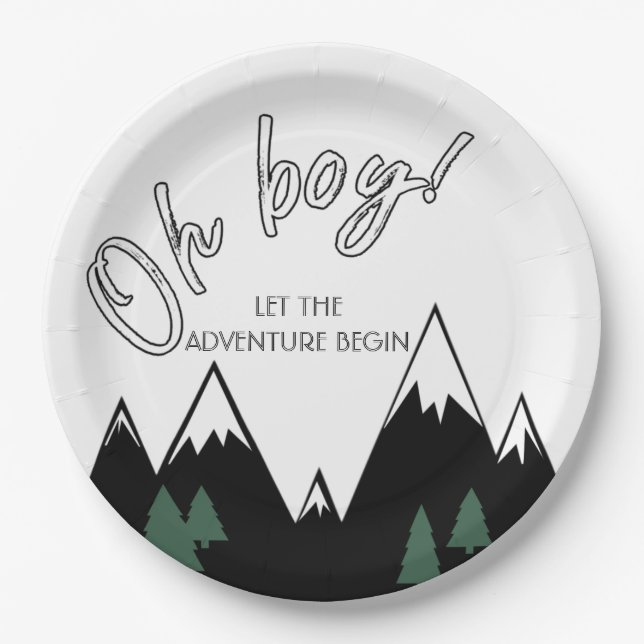 Prato De Papel Placa de papel (Frente)