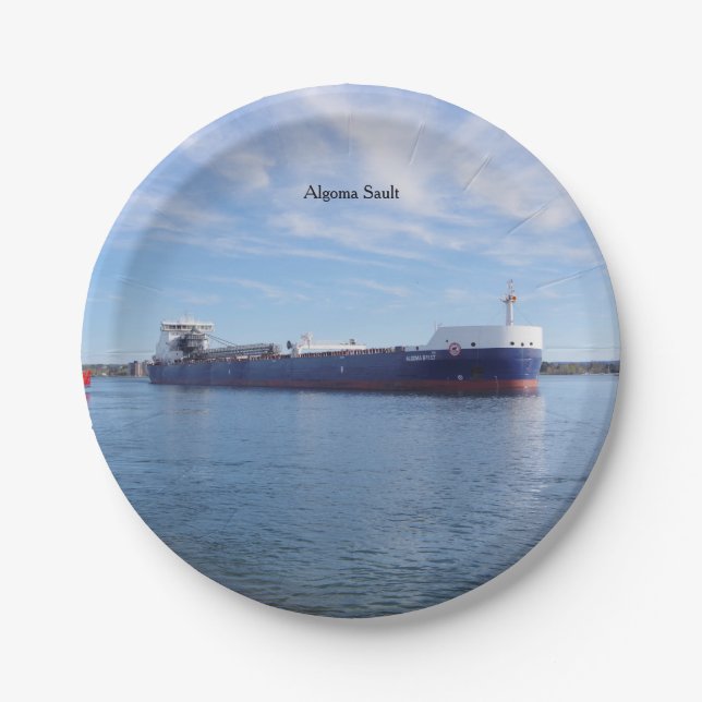 Prato De Papel Placa de papel Algoma Sault (Frente)