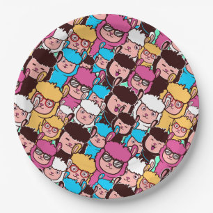 Prato De Papel Placa de papel Alpaca/Llama