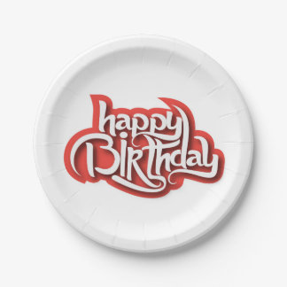 Prato De Papel Placa de Papel Creative Birthday