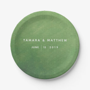 Prato De Papel Placa de papel da cidade esmeralda