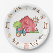 Placa de Papel de Birthday para Estaleiros fazenda